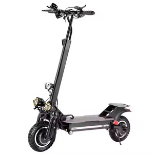 Trottinette électrique à double moteur, batterie lithium 48V, éclairage LED, design pliable pour adultes, idéale pour les trajets urbains - Product Image 1