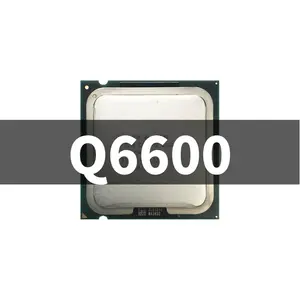 Prosesor CPU Cpu 2 Quad Q6600 Bekas SL9UM SLACR 2.4GHz 8MB 1066MHz Soket 775 CPU