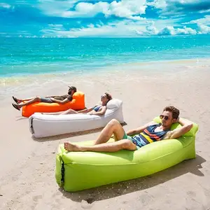 Woqi, надувной диван-кровать, легкий для переноски, спальный воздушный мешок, надувной диван для кемпинга, пляжа