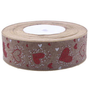 Produttore personalizzato 40mm <span class=keywords><strong>amore</strong></span> nastro per matrimonio e san valentino fiore imballaggio all'ingrosso fai da te fiore confezione regalo nastro - Product Image 3