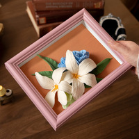 Offre Spéciale : Cadre 3D en relief pour spécimens, à faire soi-même, pour plantes pressées, coquillages, artisanat en argile et préservation de fleurs séchées