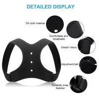 FSPG Nouvelles Tendances – Ceinture de Soutien Dorsal et Lombaire en Nylon, Réglable, pour Correction de Posture