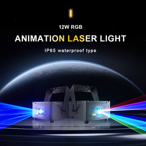Lampu Laser Animasi RGB Tahan Air 12W Shehds ILda untuk Panggung, Pertunjukan Laser untuk DJ, Klub Malam, Pesta, Disko - Product Image 2