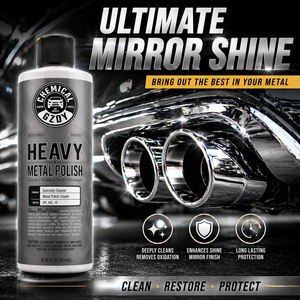 Pulimento Profesional para Metal Pesado, Cromo, Aluminio y Acero Inoxidable - Restaura el Brillo de la Pintura de Autos y Elimina las Manchas - Product Image 4