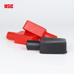 Chất lượng cao PVC thiết bị đầu cuối bìa mềm cao su tích cực tiêu cực thiết bị đầu cuối cap <span class=keywords><strong>Protector</strong></span> pin thiết bị đầu cuối Bìa <span class=keywords><strong>Red</strong></span> & Đen - Product Image 3