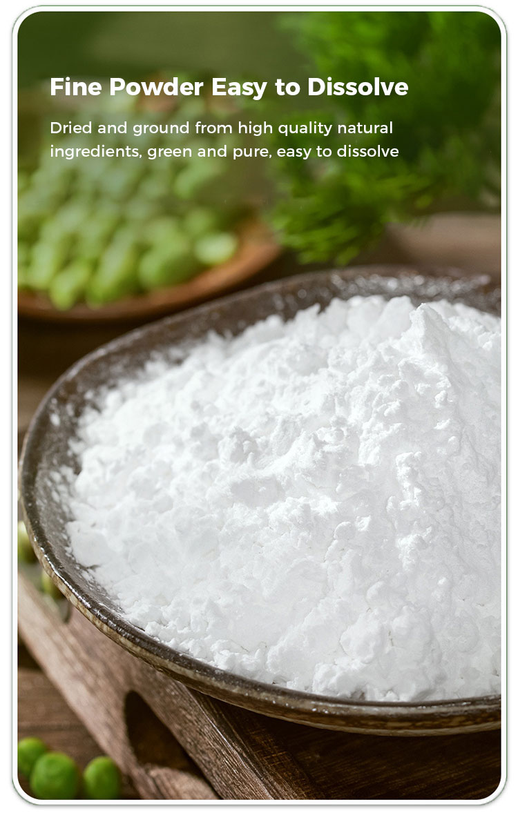 organic food grade pea starch price pea starch powder