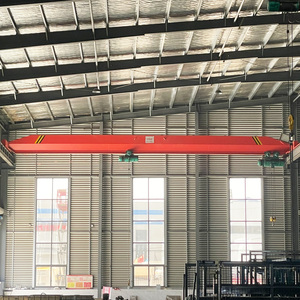 5 Ton 10 Ton 20 Ton Single Girder Travelling Crane <b>Running</b> Single Beam Overhead Crane - Product Image 2