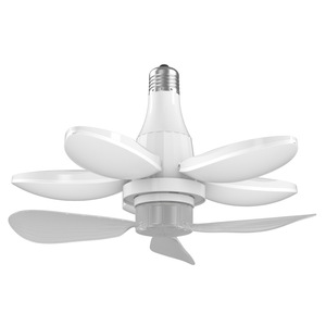 E27 B26ฐาน B22พัดลม LED แบบพับได้50W พร้อมรีโมทควบคุมสำหรับหลอดไฟในอาคารซูเปอร์มาร์เก็ตร้านอาหาร - Product Image 1