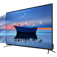 Smart tv 4K ultra delgada con pantalla ancha, televisión led de 1,5G + 8G, 86 pulgadas, UHD, gran pantalla lcd
