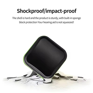 Custom logo Ergonomic Shockproof Plastic <strong>Hearing</strong> <strong>Aid</strong> Protective <strong>Case</strong> with Private Mold for Easy Handling - Product Image 6
