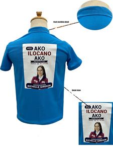 Polo de elección de solapa no estatal, sublimación de poliéster puro, estampado en caliente, camisa de elección de gran tamaño, camisa publicitaria - Product Image 3