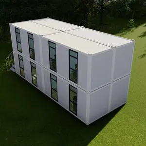 Плоский Модуль и сборный сейсмостойкий для жилого дома, школы и офиса, съемный контейнерный дом