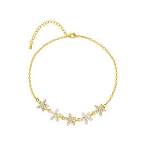 <span class=keywords><strong>Bracciale</strong></span> Charm da Donna alla Moda <span class=keywords><strong>con</strong></span> Pietra Occhio di Gatto, Strass, Regolabile, <span class=keywords><strong>con</strong></span> Luna e Stella, Zirconi, Bijoux - Product Image 4