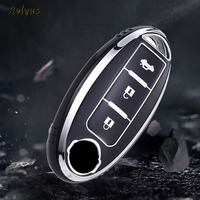 Funda de TPU suave para llave remota de coche, funda Fob para Nissan Qashqai x-trail T32 T31 Juke J10 J11 Kicks Tiida Pathfinder Note para Infiniti