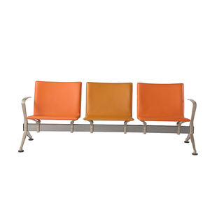 Modern Metal Airport Public <b>Waiting</b> <b>Chairs</b> with PU Leather Seats 2-5 Seat Row Link Design for Hospital and Bank Use - Product Image 2