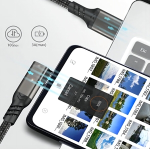 VR cáp 3m 5M USB 3.2 Gen 2 Loại C truyền dữ liệu cáp sạc truyền dữ liệu cáp hơi nước cho Oculus Quest 2 VR phụ kiện - Product Image 5