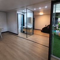 Maison préfabriquée modulaire en conteneur de 20 pieds, norme australienne, pour studio de jardin, maison d'hôtes