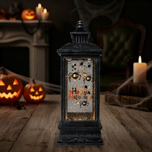 Linterna de Agua LED con Pilas para Halloween, con Diseño de Arañas de Dibujos Animados, Marco Retro, Decoración Festiva para el Hogar, Fiesta de Casa Encantada - Product Image 5