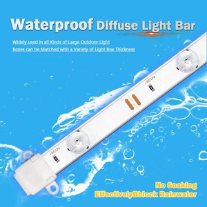IP67 impermeabile DC12v 24V 220V 12W 24W 150 800 lumen da esterno retroilluminazione a <span class=keywords><strong>LED</strong></span> striscia per pellicola morbida plafoniera
