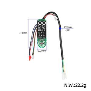 Câble d'alimentation pour écran de contrôle, accélérateur, phare avant, feu arrière, tableau de bord et pièces de rechange pour trottinettes Xiaomi Clone - Product Image 5