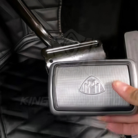 Accessoires de voiture classiques en acier inoxydable KingKong, repose-pieds pour pédale d'accélérateur et de frein pour Mercedes Maybach