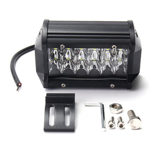 ไฟ LED ติดหลังคา 5 นิ้ว แบบสองแถว 36W 12-24V สำหรับรถบรรทุกออฟโรด เครน รถแทรกเตอร์ - Product Image 2