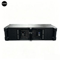 HDL 50-A 4K Double 12 pouces 3 voies, système de sonorisation actif Line Array, système audio professionnel, enceintes d'extérieur