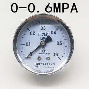 เครื่องวัดความดันตามแนวแกน Y60Z 60มม. เครื่องวัดความดันแก๊สน้ำ M14x1.5 0-1.6MPa - Product Image 2