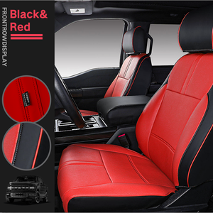 <span class=keywords><strong>Protector</strong></span> de <span class=keywords><strong>silla</strong></span> de funda de asiento de <span class=keywords><strong>coche</strong></span> de cuero NAPA de alta calidad para Ford 150 impermeable - Product Image 3