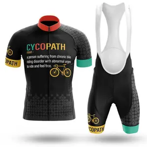 Camisa personalizada de trisuit para ciclismo, conjunto de roupas de bicicleta de estrada tamanho misto personalizado para homens