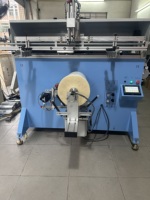 Machine d'impression sérigraphique semi-automatique multicolore, état neuf, haute vitesse 800 pièces/heure, 1 station, cylindre, fabriquée en Allemagne, plastique LC