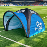 Tente dôme gonflable étanche avec impression de logo personnalisé pour stand d'exposition extérieur