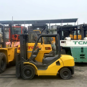 Chariot élévateur diesel d'occasion de 2,5, 3, 5, 7, 10 tonnes avec moteur Yanmar, prix bas, chariots élévateurs Komatsu, Heli, TCM pour les industries de la construction en vente - Product Image 1