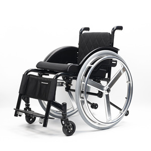 Fauteuil roulant de sport ultra-léger, portable, facilement pliable, <span class=keywords><strong>roues</strong></span> anti-retour, absorption des chocs, <span class=keywords><strong>chariot</strong></span> de course <span class=keywords><strong>pour</strong></span> personnes handicapées - Product Image 6