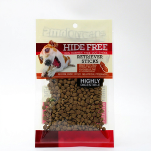 Bolsas Personalizadas para Alimentos para Mascotas y Golosinas para Perros con Cierre, Empaque de Plástico BOPP/AL/PE, Sellado Térmico - Product Image 1