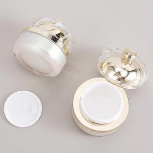 Lujo 1,7 oz Nuevo diseño Gel Jar Pot Personalizado ABS Crema Embalaje para el cuidado <span class=keywords><strong>de</strong></span> la piel Cosmético <span class=keywords><strong>de</strong></span> lujo Embalaje Shanghai Nuevo diseño - Product Image 6