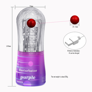 Masajeador de Entrenamiento para Pene, Copa Masturbadora de Garganta Profunda Realista y Suave para Adultos - Product Image 6