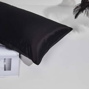 Taie d'oreiller en soie tissée 100% naturelle de qualité supérieure 19mm, motif végétal, style uni, personnalisable, écologique, anti-acariens, pour le sommeil et les cheveux - Product Image 5