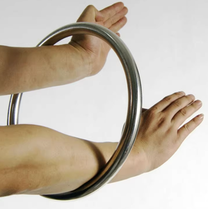 Wing chun không gỉ Vòng Fu tay sức mạnh đào tạo thép không gỉ Vòng O Vòng - Product Image 6
