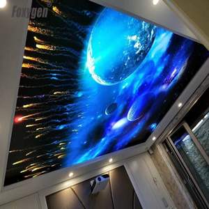 2025 Plafondtegel Decoratieve Bruiloft Luifel Pvc Stretch Plafond Stof Ontwerp Pvc Stretch Plafondfilm - Product Image 4