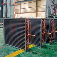 Harga Grosir Tahan Lama Baja Nirkarat Tabung Tembaga Bersirip Kumparan Freon Sistem Pendingin Evaporator