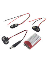 Câble de connexion pour batterie 9V R3 Power Bank, adaptateur à clip pour batterie DC