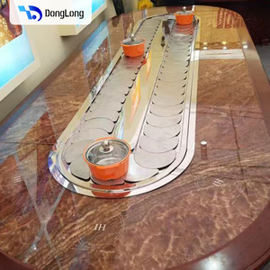 DongLong Döner Suşi Konveyör Bandı Döner Küçük Sıcak Tencere Sistemi - Product Image 2