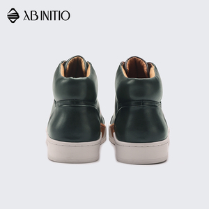 <span class=keywords><strong>Zapatillas</strong></span> de deporte de cuero ligeras para hombre, de tobillo alto, elegantes, de marca - Product Image 3