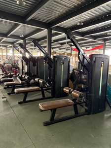 Attrezzatura Fitness Commerciale: Macchina Lat Pulldown e Low Row con Pesi a Perno e Torre Pesi Integrata - Product Image 2