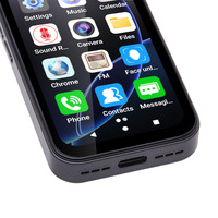 Mini Smartphone Android 12 de 4 Pulgadas, Octa Core, HD, LTE 4G, Compatibilidad con Redes Globales, Face ID, Cámara de 13MP, Carga Rápida
