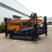 Plate-forme de forage rotative multifonctionnelle pour puits d'eau série 500 Boîte de vitesses-Pompe-Moteur-Moteur Composants de base avec perceuse