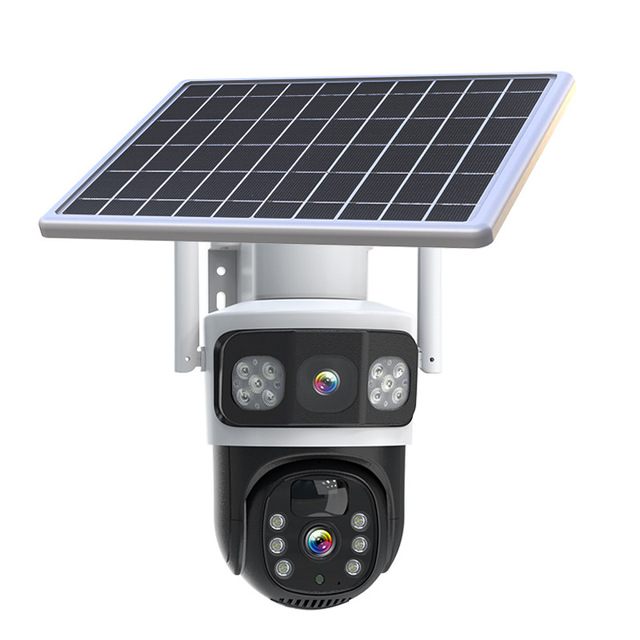 Wifi Wireless Camera Security System Network Outdoor Ptz Cctv 4g Solar Energy Ip Camera Way Audio Wireless Outdoor CCTV Cameras