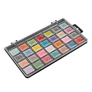 Acuarela de <span class=keywords><strong>colores</strong></span>, juego de pintura de acuarela metálica de <span class=keywords><strong>colores</strong></span> surtidos para artistas Premium, juego de 28 - Product Image 5