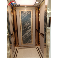 Ascenseur Électrique Moderne de Luxe 630 kg 6 Étages Commercial pour Passagers, Ascenseur Extérieur pour Grenier, Idéal pour Hôpitaux, Villas, Cuisines et Centres Commerciaux
